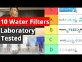 Best Water Pitcher Filters Tier List - 3rd Party Laboratory Tested
