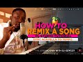 How To Remix A Song fit/sync acapella to a tempo bpm and getting the right key