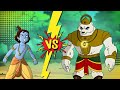 Krishna - योद्धा ओजस का मुकाबला | Cartoon Adventure Videos for Kids | कृष्ण कहानियाँ हिंदी में