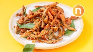 Fried Snake Gourd Pudalangai Chips Labu Ular Goreng Nyonya Cooking Fried Snake Gourd Pudalangai Chips Labu Ular Goreng Nyonya Cooking