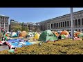 Negotiations continue between Columbia University, student protesters as encampment remains