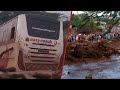 Easy coach bus stuck  in mai mahiu with  more than 25 people  in Side rescue mission on going