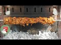 Veal ribs on a skewer - Beef kebab