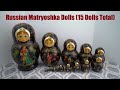 My Nesting Doll Collection #0038 – Russian Matryoshka (15 Dolls Total)