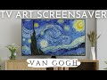 Van Gogh Art Slideshow for Your TV | Famous Paintings Screensaver | 2 Hours, No Sound
