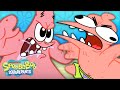 Patrick Going Beast Mode for 15 Minutes! w/ a Timer ⏲️ | SpongeBob