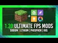 INSANE FPS 🤯 [Minecraft 1.20] Sodium, Lithium, Phosphor, Iris | MAX performance + Shaders