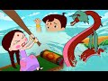 Chutki The Saviour | Chhota Bheem's Heroic Dragon Rescue | YouTube Cartoon Videos for Kids