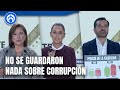Corrupción: ‘la vara’ con la que se midieron Claudia, Xóchitl y Máynez para hablar de economía