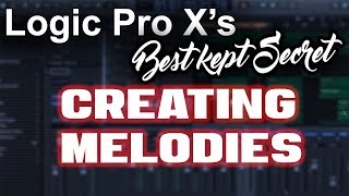 🔥 Logic Pro X's Best Kept Secret - Easily Creating Melodies | Beat Making Tutorial Music Production