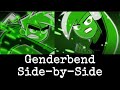 Danny Phantom Theme - Genderbend Comparison
