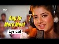 Remembering Divya Bharti Special | Aap Jo Mere Meet Na With Lyrics |  Geet (1992) | Lata Mangeshkar