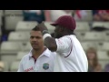 Sunil Narine Bowls his 1st Ball in Test Match v England 3rd Test 2012