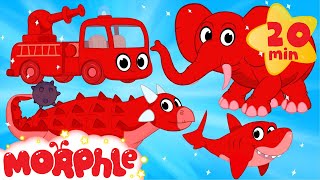My Pet Dinosaur, Shark, Elephant and Fire Truck Animation Videos For kids!