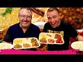 INDIAN Veg Thali VS Non Veg Thali TASTE TEST At Bollywood Masala , Miami, Florida