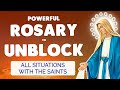 🙏 POWERFUL ROSARY of the SAINTS to Unblock any Situation