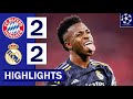 🔴⚪Bayern Munich vs Real Madrid (2-2) HIGHLIGHTS: Vinicius 2x, Kane & Sane GOALS!