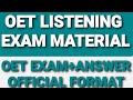 Daniel l Oet listening test l official exam format l #oet #oet_exam #oetlisteningtest #oetlistening