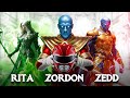 Power Rangers Zordon Rita y Lord Zedd | HISTORIA COMPLETA