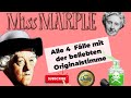 MISS MARPLE -  Alle 4 FÄLLE mit Mr.Stringer  #krimihörspiel  #retro #hörmalzuhörspiele #missmarple