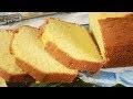 Pound Cake Recipe Demonstration - Joyofbaking.com