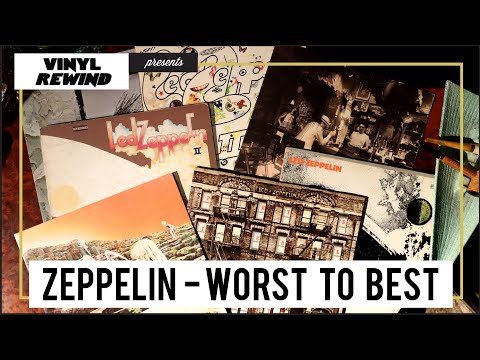Led Zeppelin Worst to Best albums Vinyl Rewind