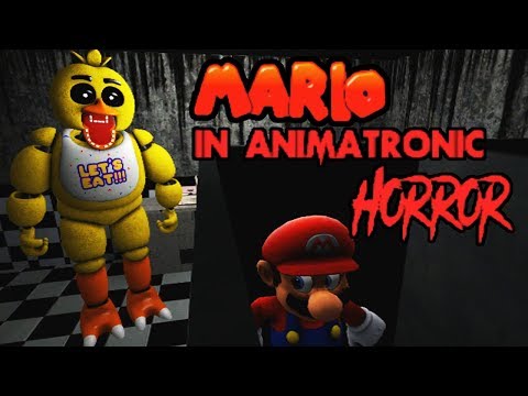 mario in animatronic horror game online