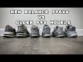 New Balance 990v6 vs. Older 990 Models