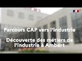 Cap vers l'industrie - GRETA Auvergne site d'Ambert