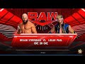WWE 2K24 : Braun Strowman VS. Logan Paul - One on One - WWE Raw 2024