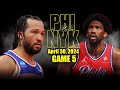Philadelphia 76ers vs New York Knicks Full Game 5 Highlights - April 30, 2024 | 2024 NBA Playoffs