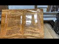 Making A Wood Bible Carve In Vcarve