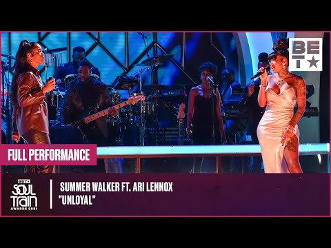 Summer Walker & Ari Lennox Slay In Performance Of Unloyal Soul Train Awards 21