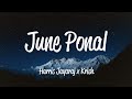 June Ponal (Lyrics) - Harris Jeyaraj & Krish