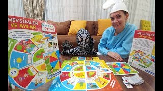 Oyna ve Öğren, Meyveler ve Aylar kim kazandı dersiniz, eğlenceli çocuk videosu, toys unboxing