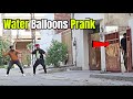 Knocking Door & Throwing Water Balloons Prank | LahoriFied