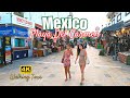 Walking Playa Del Carmen - 5th Avenue, Mexico 🇲🇽 [4K UHD 60 fps]