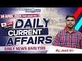 Daily Current Affairs | 30 April 2024 Current Affairs | Daily News Analysis | By Jeet Sir