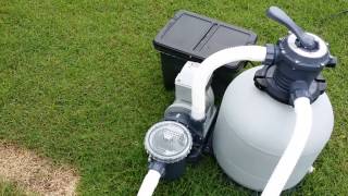 Upgraded above ground pool pump
