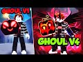 I Awakened Ghoul V4 With Only BLACK Fruits (Blox Fruits)