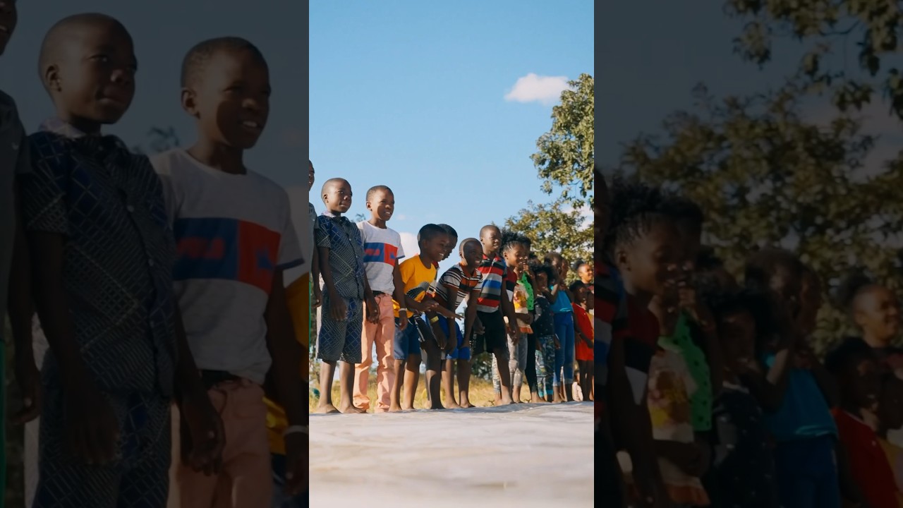 Kids Play In Water For The First Time