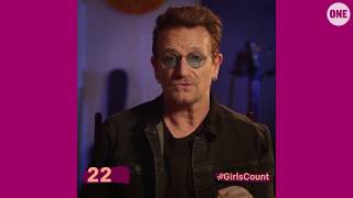 #GirlsCount | Bono - 22