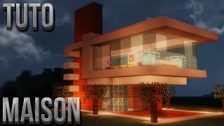Minecraft construction d\'une maison moderne FR ep 2 L\'extérieur ... Minecraft construction d\'une maison moderne FR ep 2 L\'extérieur ...