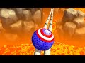 Rolling adventure balls‏ - SpeedRun Gameplay Level 2786