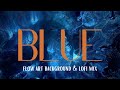Blue Flow Art & Background Lofi Groove Beats | Watch While High