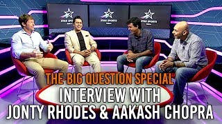 SnG: Interview with Jonty Rhodes and Aakash Chopra | The Big Question Ep 61 | Video Podcast