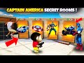 Franklin Opening Captain America Secret Rooms With Shinchan And See So Many Captain Suits,Bikes,GTA5