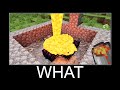 Minecraft realistic wait what meme, Lava, Water, Slime #334