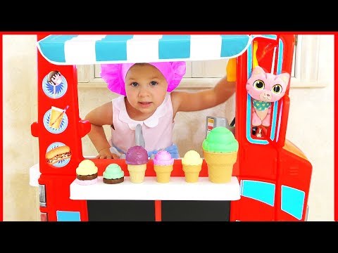 Diana pretend play with Baby Dolls Funny Kids videos with Toys by Kids Diana Show