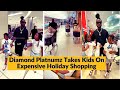 WOW! 😍DIAMOND PLATNUMZ TAKES HIS KIDS ON EXPENSIVE HOLIDAY SHOPPING IN SOUTH AFRICA🥰💖